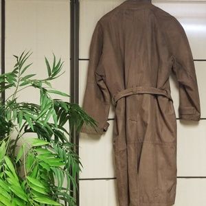 Brown leather Coat